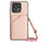Custodia Lusso Pelle Cover YB3 per Xiaomi Redmi 10C 4G Oro Rosa
