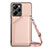 Custodia Lusso Pelle Cover YB3 per Xiaomi Redmi Note 12 Pro Speed 5G Oro Rosa