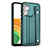 Custodia Lusso Pelle Cover YB4 per Samsung Galaxy A34 5G Verde