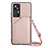 Custodia Lusso Pelle Cover YB4 per Xiaomi Redmi K50 Ultra 5G Oro Rosa