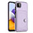 Custodia Lusso Pelle Cover YB5 per Samsung Galaxy A22s 5G Viola