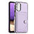 Custodia Lusso Pelle Cover YB5 per Samsung Galaxy A23 5G Viola