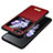 Custodia Lusso Pelle e Plastica Opaca Cover LD3 per Samsung Galaxy Z Flip5 5G Rosso