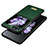 Custodia Lusso Pelle e Plastica Opaca Cover LD3 per Samsung Galaxy Z Flip5 5G Verde