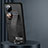 Custodia Lusso Pelle e Plastica Opaca Cover LD4 per Huawei P60 Pocket Nero