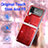 Custodia Lusso Pelle e Plastica Opaca Cover R08 per Samsung Galaxy Z Flip4 5G