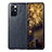 Custodia Lusso Pelle e Plastica Opaca Cover S02 per Xiaomi Mix Fold 5G