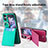 Custodia Lusso Pelle e Plastica Opaca Cover SD13 per Oppo Find N2 Flip 5G
