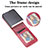 Custodia Lusso Pelle e Plastica Opaca Cover SD3 per Huawei P60 Pocket