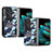 Custodia Lusso Pelle e Plastica Opaca Cover SD4 per Oppo Find N2 5G
