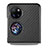 Custodia Lusso Pelle e Plastica Opaca Cover SD5 per Huawei P60 Pocket