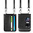 Custodia Lusso Pelle e Plastica Opaca Cover SD6 per Huawei P60 Pocket