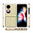 Custodia Lusso Pelle e Plastica Opaca Cover ZL1 per Huawei P60 Pocket
