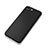 Custodia Morbida Silicone Lucido C01 per Apple iPhone 8 Plus Nero