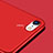 Custodia Morbida Silicone Lucido per Apple iPhone 8 Rosso