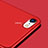 Custodia Morbida Silicone Lucido per Apple iPhone SE (2020) Rosso