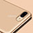 Custodia Morbida TPU Lucido per Apple iPhone 7 Plus Oro