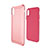 Custodia Plastica e Silicone Perforato per Apple iPhone Xs Rosa