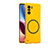 Custodia Plastica Rigida Cover Opaca con Mag-Safe Magnetic per Xiaomi Mi 11X 5G Giallo