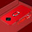 Custodia Plastica Rigida Cover Opaca con Magnetico Anello Supporto A02 per Vivo S1 Pro Rosso