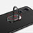Custodia Plastica Rigida Cover Opaca con Magnetico Anello Supporto per Oppo A1x 5G