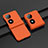 Custodia Plastica Rigida Cover Opaca Fronte e Retro 360 Gradi BH1 per Huawei P60 Pocket Arancione