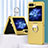 Custodia Plastica Rigida Cover Opaca Fronte e Retro 360 Gradi BH1 per Samsung Galaxy Z Flip5 5G Giallo