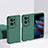 Custodia Plastica Rigida Cover Opaca Fronte e Retro 360 Gradi BH2 per Oppo Find N2 5G Verde
