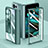 Custodia Plastica Rigida Cover Opaca Fronte e Retro 360 Gradi P01 per Oppo Find N2 5G