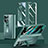 Custodia Plastica Rigida Cover Opaca Fronte e Retro 360 Gradi P01 per Oppo Find N2 5G Verde