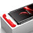 Custodia Plastica Rigida Cover Opaca Fronte e Retro 360 Gradi P01 per Oppo Reno3 Pro