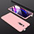 Custodia Plastica Rigida Cover Opaca Fronte e Retro 360 Gradi per Xiaomi Redmi K20 Pro Oro Rosa