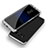 Custodia Plastica Rigida Cover Opaca Fronte e Retro 360 Gradi Q03 per Samsung Galaxy S8 Argento