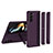 Custodia Plastica Rigida Cover Opaca Fronte e Retro 360 Gradi QH1 per Samsung Galaxy Z Fold5 5G Viola