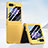 Custodia Plastica Rigida Cover Opaca Fronte e Retro 360 Gradi SD1 per Samsung Galaxy Z Flip5 5G Giallo