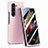 Custodia Plastica Rigida Cover Opaca Fronte e Retro 360 Gradi SD1 per Samsung Galaxy Z Fold5 5G Oro Rosa