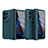 Custodia Plastica Rigida Cover Opaca Fronte e Retro 360 Gradi ZL4 per Oppo Find N2 5G