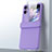 Custodia Plastica Rigida Cover Opaca Fronte e Retro 360 Gradi ZL5 per Oppo Find N2 Flip 5G