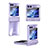 Custodia Plastica Rigida Cover Opaca Fronte e Retro 360 Gradi ZL7 per Samsung Galaxy Z Flip5 5G