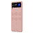 Custodia Plastica Rigida Cover Opaca H03 per Samsung Galaxy Z Flip4 5G Oro Rosa