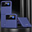 Custodia Plastica Rigida Cover Opaca L09 per Samsung Galaxy Z Flip3 5G Blu