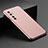 Custodia Plastica Rigida Cover Opaca M01 per Xiaomi Mi Note 10 Lite Oro Rosa