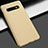 Custodia Plastica Rigida Cover Opaca M02 per Samsung Galaxy S10 5G Oro