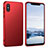 Custodia Plastica Rigida Cover Opaca M03 per Xiaomi Mi 8 Pro Global Version Rosso