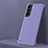 Custodia Plastica Rigida Cover Opaca M04 per Samsung Galaxy S21 FE 5G Grigio Lavanda