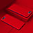 Custodia Plastica Rigida Cover Opaca P02 per Oppo R15X Rosso