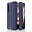 Custodia Plastica Rigida Cover Opaca P09 per Samsung Galaxy Z Fold4 5G Blu
