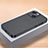 Custodia Plastica Rigida Cover Opaca QC1 per Apple iPhone 15 Nero