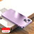 Custodia Plastica Rigida Cover Opaca R01 per Apple iPhone 13 Viola