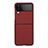 Custodia Plastica Rigida Cover Opaca R01 per Samsung Galaxy Z Flip4 5G Rosso